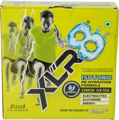 

SIX PACK NUTRITION XLR8 Iso Tonic Re Hydration formula Nutrition Drink(Lemon Ice Tea Flavored)