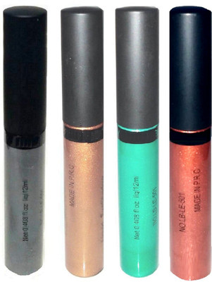 

tanvi27 MAKE-UP-REVOLUTION 12 ml(GREY, BRONZE GOLDEN, LIGHT GREEN, SOUCEY)