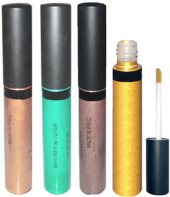 

tanvi27 MAKE-UP REVOLUTION 12 ml(BRONZE GOLDEN, LIGHT GREEN, BROWN, YELLOW)