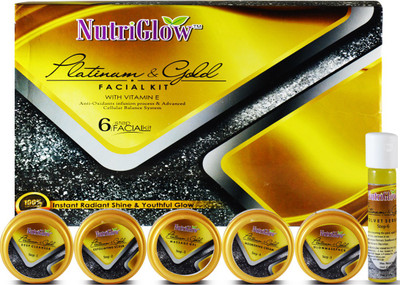 NutriGlow Platinum & Gold Facial Kit 260 g