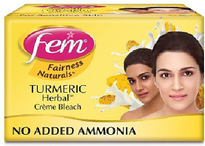 

fem Turmeric Herbal Creme Bleach(24 g)