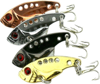 

Futaba Spoon Stainless Steel Fishing Lure(Pack of 4, Size 6)