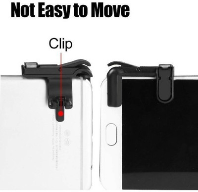 

SACRO BWJ_618B PUBG Trigger all smart phone compatible Sensitive Shoot/aim Buttons L1 R1 Trigger Mobile Game Controller ||compatible with all android & IOS smart phone Gaming Accessory Kit(Multicolor, For Android)