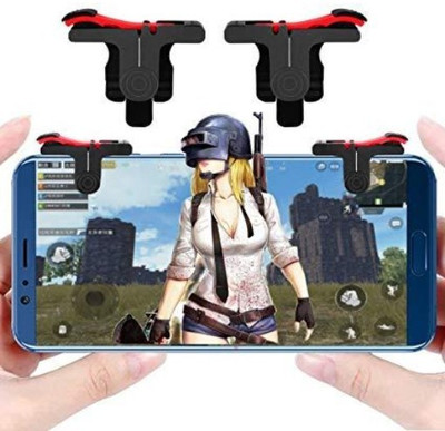

SACRO LOY_438L PUBG chakri Trigger all smart phone compatible Sensitive Shoot/aim Buttons L1 R1 Trigger Mobile Game Controller ||compatible with all android & IOS smart phone Gaming Accessory Kit(Multicolor, For Android)