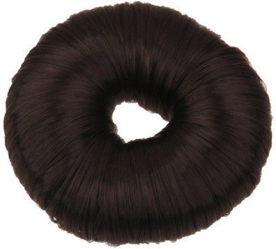 

GULZAR Hair Donut for Bun Maker / Hair Accessories Bun (Black) PACK OF1 Bun(Black)