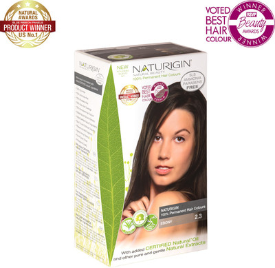 

NATURIGIN Permanent Hair Colour- Ebony Hair Color(Black)