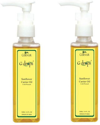 

G Drops Sunflower Oil Combo(2x100ml) Hair Oil(200 ml)