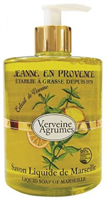 Jeanne en Provence VERVEINE AGRUMES LIQUID SOAP(500 ml, Pump Dispenser)