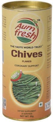 

Aum Fresh Chives Flakes - 100% Pure & Natural(50 g)
