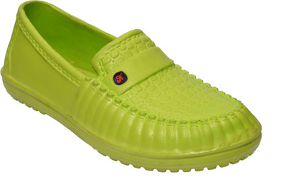 

11e Boys & Girls Slip on Moccasins(Green