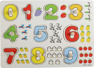 

Alria Kids Educational Toys for Learning Numbers (0 to 9)(Multicolor)
