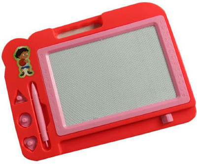 

GABBU SALES Magic Learning Toy Slate For Kids(Red, Pink)