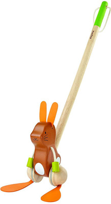 

Plan Toys DANCING RABBIT BUNNY TO LEARN WALKING FOR TODLERS(Multicolor)