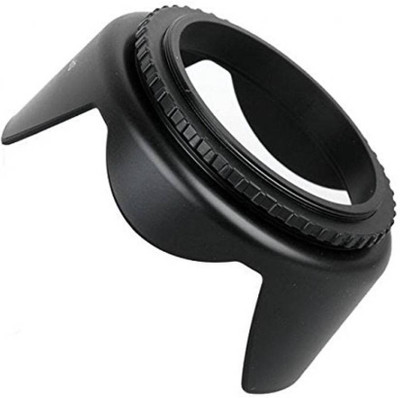 

s s 1100D 550D 60 Lens Hood(58, Black)