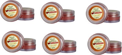 

Khadi Herbal Natural Strawberry Lip Balm(Pack of: 6, 60 g)