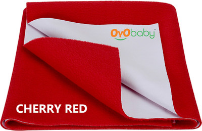 

Oyo Baby Cotton Baby Bed Protecting Mat(Red