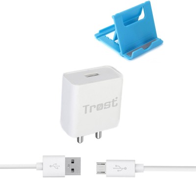 TROST Wall Charger Accessory Combo for Huawei Honor 4x(Multicolor)
