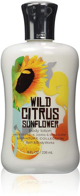 

Bath & Body Works Wild Citrus Sunflower 8.0 oz Body Lotion(236 g)