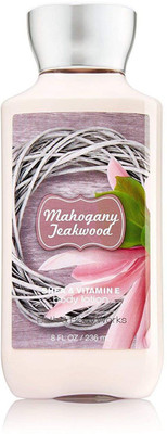 

Bath & Body Works Shea & Vitamin E Lotion Mahogany Teakwood, 8 oz(236 g)