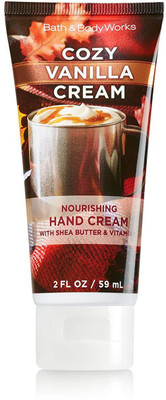 

Bath & Body Works Nourishing Hand Cream Cozy Vanilla Cream(59 g)