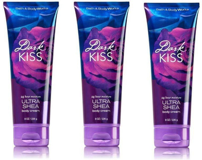 

Bath & Body Works Ultra Shea Body Cream Dark Kiss Scent (3 Pack)(226 g)
