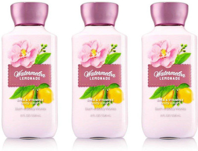 

Bath & Body Works Shea & Vitamin E Lotion Watermelon Lemonade (3 Pack)(236 g)