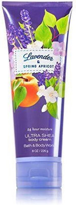 

Bath & Body Works Lavender Spring Apricot Body Cream 8 Ounce(236 g)