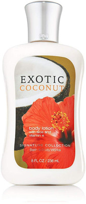 

Bath & Body Works Exotic Coconut Pleasures Collection Body Lotion 8 fl oz (236 ml)(236 g)