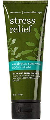 

Bath & Body Works Aromatherapy Stress Relief Eucalyptus Spearmint 8.0 oz Body Cream(226 g)