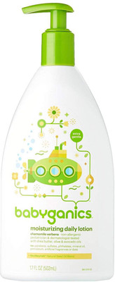 

Babyganics Extra Gentle Moisturizing Daily Lotion, Chamomile Verbena, 17 Fluid Ounce (502 ml)(502 g)