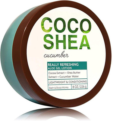 

Bath & Body Works Signature Collection CocoShea Cucumber Aloe Gel Lotion 8 Ounce Coco Shea(226 g)