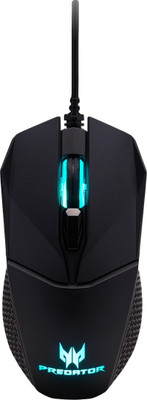 

Acer Predator Cestus 300 Wired Optical Gaming Mouse(USB 2.0, USB 3.0, Black, Chroma)
