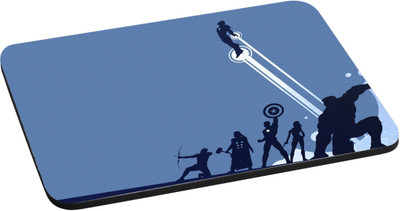 

ANNI69 Avengers Team In Blue Mousepad(Multicolor)