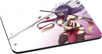 

ANNI69 High quality mouse pad with girl with sword Mousepad(Multicolor)