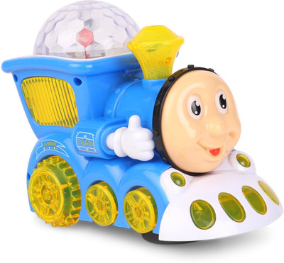 

Zest 4 Toyz Bump And Go Musical Train With 4D Light(Blue)