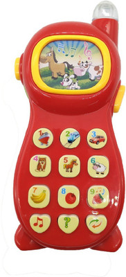 

Bluwings Music Learner Phone toy With Flash Picture For Kids (Min. Age 3 yrs)(Red, Green)
