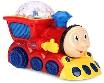 

Zest 4 Toyz Bump And Go Musical Train With 4D Light(Red)
