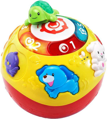 

VTech Wiggle & Crawl Ball Toy(Multicolor)