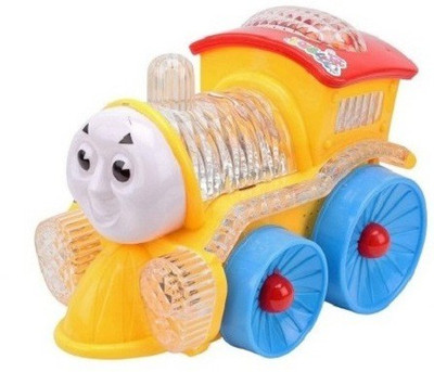 

Bluwings Funny Engine Sound and Lighting Train for kids (Minimum Age 3 yrs)(Yellow)