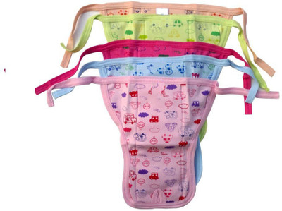 

Baby Shopiieee New Born Luxury Quality-Super Soft, Skin Friendly Fabric-Reusable Padded Diaper Nappies, Langot for new born baby - Set of 5 (3-6 Months, Multicolor