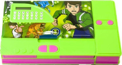 

ExaltedCollection 1 Ben 10 Art Plastic Pencil Box Art Plastic Pencil Box(Set of 1, Green)