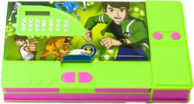 

AugustCollection 1 Ben 10 Art Plastic Pencil Box Art Plastic Pencil Box(Set of 1, Green)