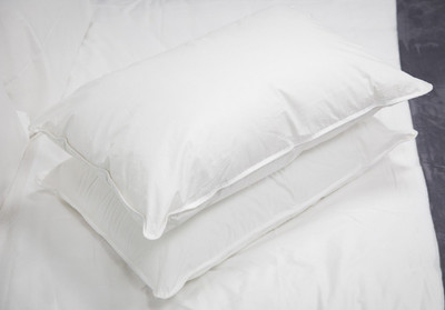Hot Dealzz Microfibre Solid Sleeping Pillow Pack of 2(White)