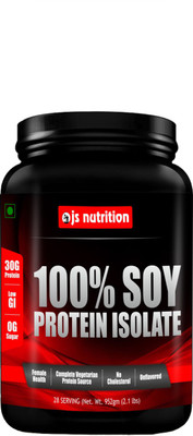 

Ojs Nutrition 100% Soy Protein Isolate-Unflavored-952gm (2.1lbs) Plant-Based Protein(0.982 kg, Unflavored)