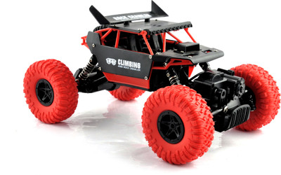 

Kidzfan Everest 4x4 The Rock Climbing Car | 4 Wheel Drive | Off Road Shocks | Terrain Rubber Tires | Wireless controller | Rechargeable |(Multicolor)