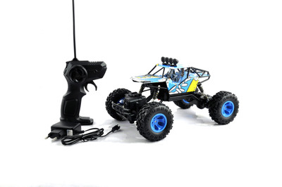 

Kidzfan RC Rock Crawler 4WD Rally Car | 1:16 Scale | R/C Oversized Tires | Rechargeable | Full Function | Assorted Color(Multicolor)