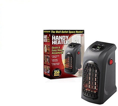 

B Bolt Handy Heater Wall-Outlet Electric Heater Handy Heater for Dens, Reading nooks, Work, bathrooms, Dorm Rooms, Offices, Home Offices, Campers, Work Spaces, Benches, basements, garages and More Fan Room Heater