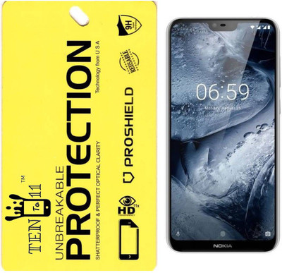 Ten To 11 Screen Guard for Nokia 7.1 Plus(Pack of 1)