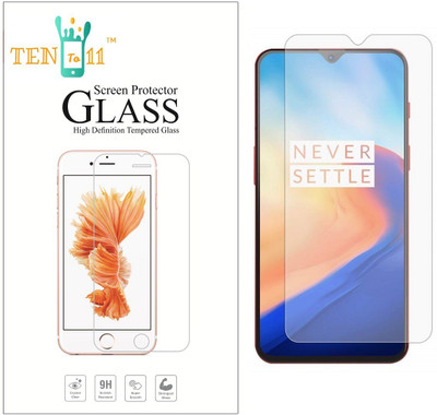 Ten To 11 Tempered Glass Guard for OnePlus 6T(Pack of 1)