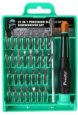 Proskit 31 IN 1 Precision Electronic Screwdriver Set Ratchet Screwdriver Set(Pack of 1)